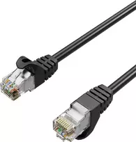 ShiverPeaks RJ45 Patch Cable Cat. 7 S/FTP PUR Black 0.5 m