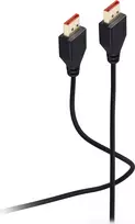 SHIVERPEAKS Flexline DisplayPort Cable 1.4, Male to Male, UHD 8K, Extra Thin, Black, 1.5m (FL31-69155)