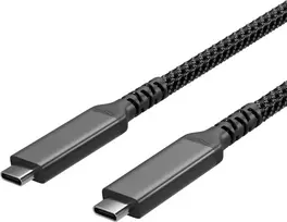 ShiverPeaks Flexline USB-C į USB-C laidas, USB 3.2 Gen 2, 100W PD, pintas nailonas, 2m (FL31-75007)