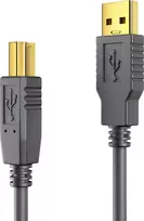 PureLink USB 2.0 Active Cable - USB A to USB B - 15m - Black (DS2000-150)