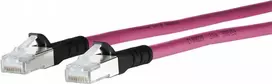 METZ CONNECT 130845A002-E tinklo kabelis 10 m Cat6a S/FTP (SF/UTP) RJ45 Magenta