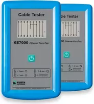 Kurth Electronic KE7000 UTP/STP kabelių testeris mėlynas