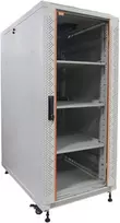 IT-BUDGET SRK 19 colių tinklo spintos komplektas - 27U - 600x800 mm - stiklinės/plieninės durys - 4 aktyvūs ventiliatoriai - PDU - lentynos - plokščioje pakuotėje - šviesiai pilka (90ITB19SRK2768GG)