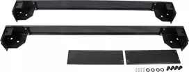 Rockstable 19 Inch Rack Base with Casters - Black - SPCC Steel - 600 mm x 1200 mm