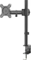 Rockstable RS-MM001 Entry-Level Single Monitor Mount - Clamp / Bolt - 8 kg - 13-32 inch - 100x100 mm - Black