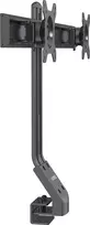 Rockstable RS-MM005 Advanced Dual Monitor Mount - Clamp / Grommet - 16 kg - 33 cm (13 inch) - 68,6 cm (27 inch) - 100 x 100 mm - Black