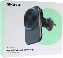 ALKAYA Breeze MagSafe Wireless Car Charger Black (CR-50010)