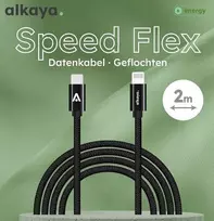 ALKAYA Speed Flex USB-C to Lightning Cable 2 m White (CL-60033)