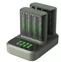 GP Battery M452 Docking Station Round Cell Charger NiMH Micro AAA Mignon AA (GPRCKCHM452D457)