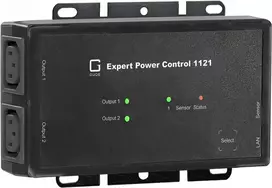 GüDE 1121-1 EPC 10A 2xC13 1xSen.PortÜSS - perjungiamas PDU su matavimu ir stebėjimu