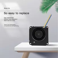 Creality Ender-5 Plus 4010 Hotend Blower Fan 24V – Radial Fan Kit