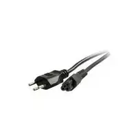 CABLES2GO C2G Šveicariškas nešiojamojo kompiuterio maitinimo laidas - IEC 60320 C5 į SEV 1011 (M) - 2 m - Juodas - Šveicarija