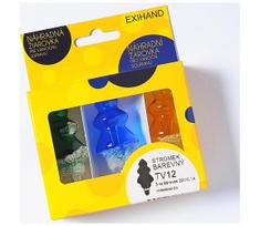 RINKINYS 3 x Atsarginės elektros lemputės TREE E10/20V/0,1A spalvotos