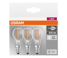 KOMPLEKTAS 3x LED lemputė BASE P40 E14/4W/230V 4000K – Osram