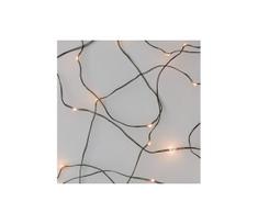LED Kalėdinė lauko girlianda NANO 40xLED 9m IP44 šiltai balta