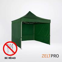 Prekybinės palapinės stogas ir sienos (4 vnt.) komplektas  3x3 Žalia  Zeltpro TITAN