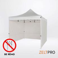 Prekybinės palapinės stogas ir sienos (4 vnt.) komplektas 2x2 Balta Zeltpro PROFRAME