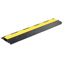 vidaXL Kabelių apsauga, 2 kanalai, guminės, 101,5cm
