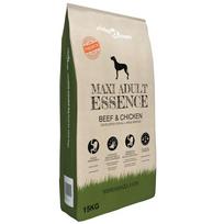 vidaXL Sausas maistas šunims, Maxi Adult Essence Beef & Chicken, 15kg