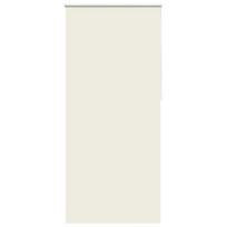 vidaXL Roletas su tamsinančiomis užuolaidomis, 124,4x230 cm, audinys, plotis 120 cm, balkšvas