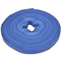 vidaXL Plokščia žarna, 50m, 1", PVC, vandens tiekimo