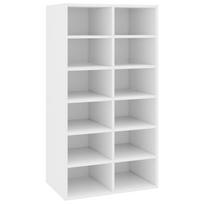 vidaXL Lentyna batams, baltos spalvos, 54x34x100,5cm, mediena