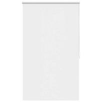 vidaXL Roletas su tamsinančiu sluoksniu, 124,4x175 cm, audinys, plotis 120 cm, baltos spalvos