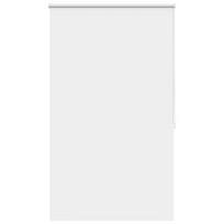 vidaXL Roletas su tamsinančiu sluoksniu, 84,4x175 cm, audinys, plotis 80 cm, baltos spalvos