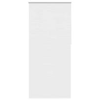 vidaXL Roletas su tamsinančiu sluoksniu, 84,4x230 cm, audinys, plotis 80 cm, baltos spalvos