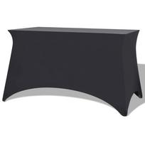 vidaXL Tamprios staltiesės, 2 vnt., 120x60,5x74 cm, antracito sp.
