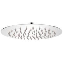 vidaXL Lietaus dušo galvutė, 20cm, nerūdijantis plienas, apskrita