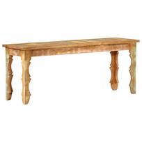 vidaXL Suoliukas, 110x35x45cm, perdirbtos medienos masyvas