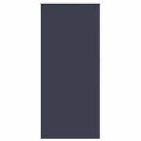vidaXL Roletas su tamsinančiomis užuolaidomis, 124,4x230 cm, audinys, plotis 120 cm, jūrų mėlyna