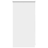 vidaXL Roletas, neperšlampamas, 44,4x100 cm, audinys, plotis 40 cm, baltos spalvos