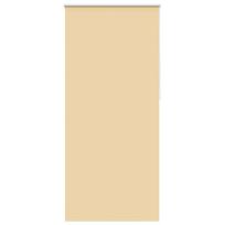vidaXL Roletas su tamsinančiu sluoksniu, 84,4x230 cm, audinys, plotis 80 cm, smėlio spalvos