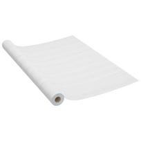 vidaXL Lipni plėvelė baldams, baltos medienos spalvos, 500x90cm, PVC