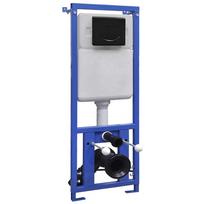 vidaXL Potinkinis Bakelis Pakabinamam WC 11 L 41x14x(110-125) cm