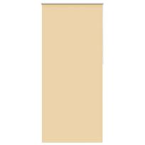 vidaXL Roletas su tamsinančiu sluoksniu, 124,4x230 cm, audinys, plotis 120 cm, smėlio spalvos
