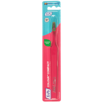 TEPE Colour Compact, dantų šepetėlis, labai minkštas, rožinis, 1 vnt.