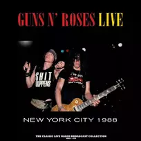 Guns N' Roses - Live (New York City 1988) (Yellow marble) (vinilinė plokštelė, LP)