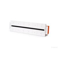 Priglaistomas plyšinis difuzorius ERGOVENT LINEO 600/75 PROFILE VERTICAL (1 plyšys 600x20 mm, su sklende)