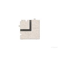 Muliažas ERGOVENT LINEO PRO PUZZLE difuzoriui, 1 plyšys (90° status kampas)