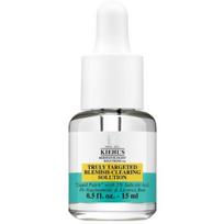 Kiehl's Truly Targeted Blemish-Clearing Solution koncentruotas skaidrus skystas pleistras nuo spuogų, 15 ml