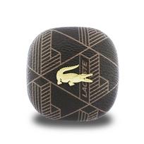 Lacoste Monogram Blend ANC/ENC TWS belaidės ausinės rudos spalvos