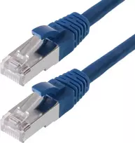 Tinklo kabelis Helos CAT5e SF/UTP 0,25 m mėlynas