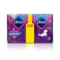 LIBRESSE GoodNight Ultra Large higieninės servetėlės ​​N16