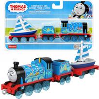 Thomas & Friends metalinis traukinukas Gordon su vagonu „Gordonas išvyksta plaukioti”,  HHN17
