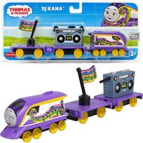 Thomas & Friends metalinis traukinukas Kana su vagonu „DJ Kana”,  HHN17