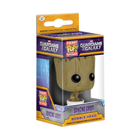 Raktų pakabukas Funko POP! Guardians Of The Galaxy Baby Groot, 10 cm, ruda sp.