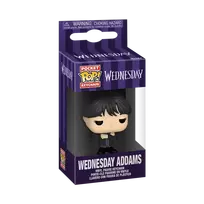FUNKO POP! Raktų pakabutis: Wednesday - Wednesday Addams (Black Coat)